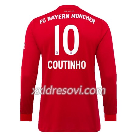 FC Bayern München Philippe Coutinho 10 Domaći Nogometni Dres 2019-2020 Dugim Rukavima